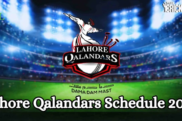Lahore Qalandars Schedule 2025