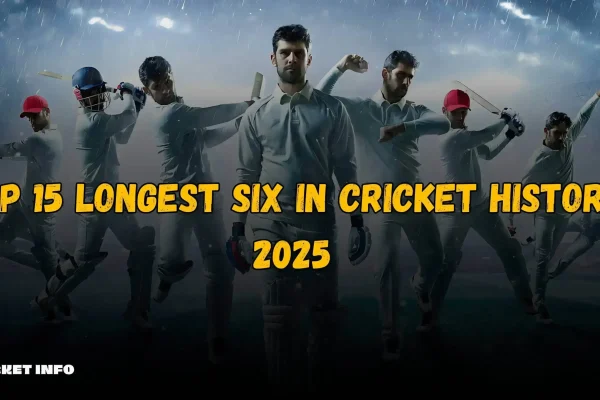 Top 15 Longest Sixes in Cricket History