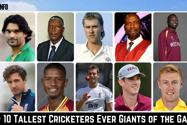 Top 10 Tallest Cricketers