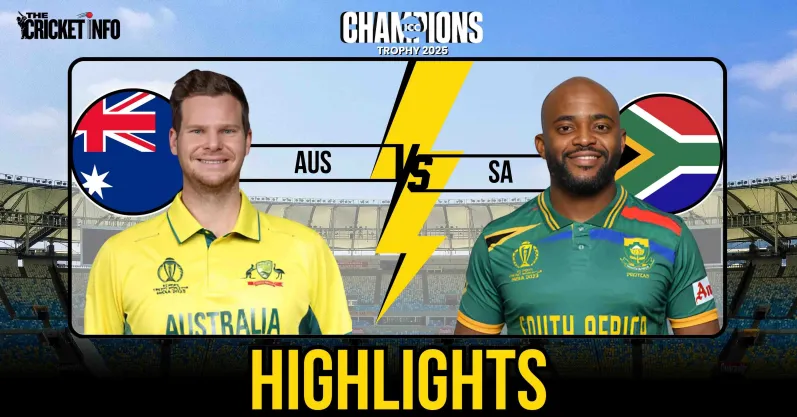 Australia vs South Africa