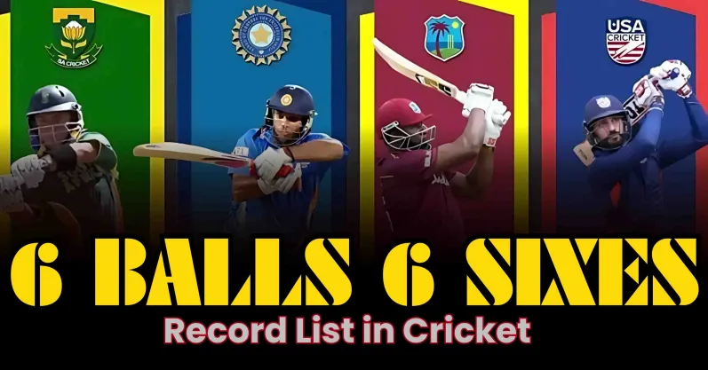 6 ball 6 six record list