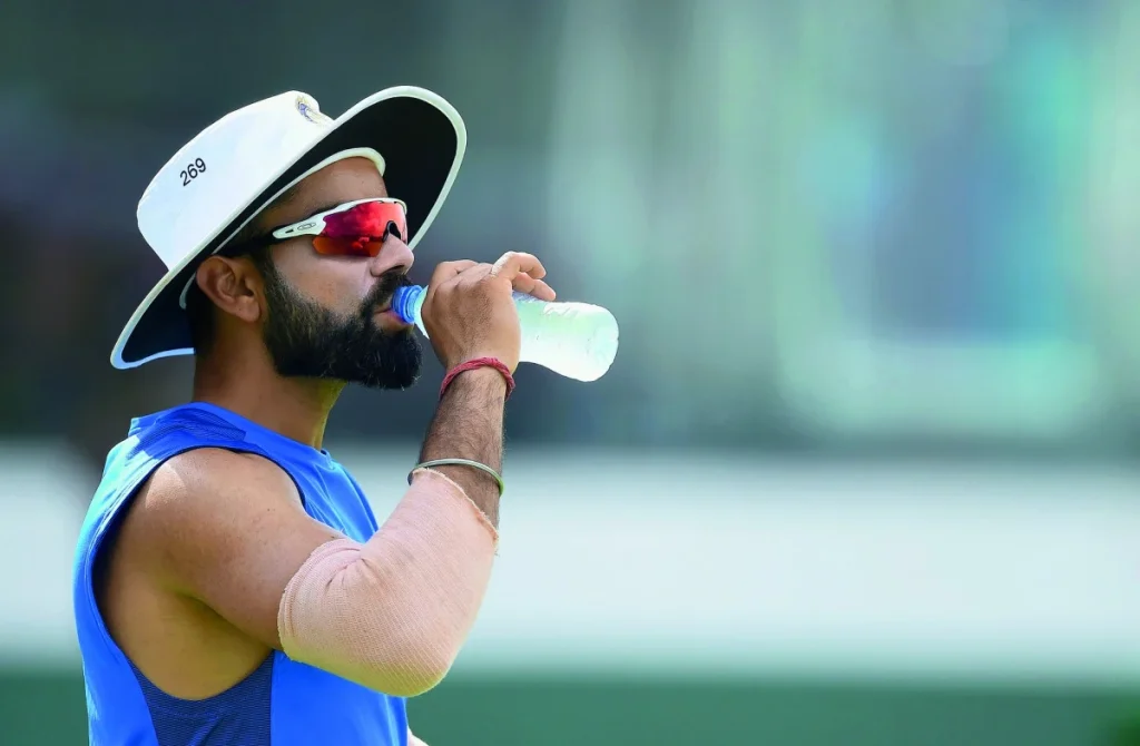 Virat Kohli's Water Choice