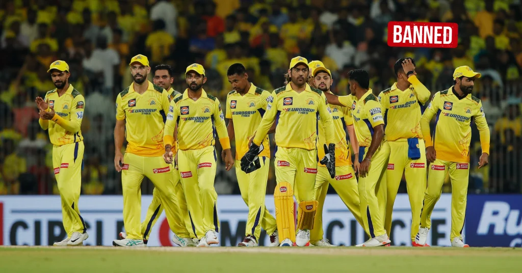 CSK Banned Year
