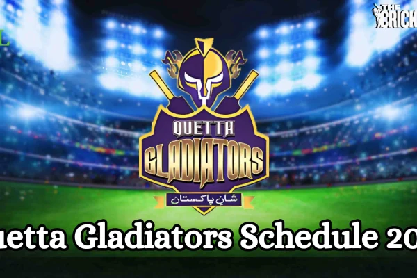Quetta Gladiators Schedule 2025