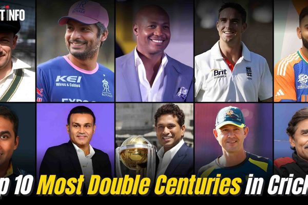 Most Double Centuries in Cricket
