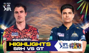 SRH vs GT IPL 2025