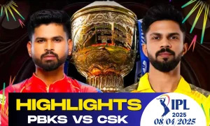 PBKS vs CSK IPL 2025
