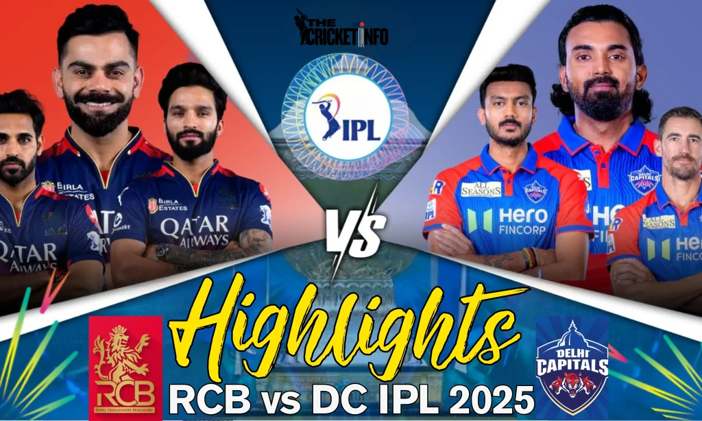 RCB vs DC IPL 2025